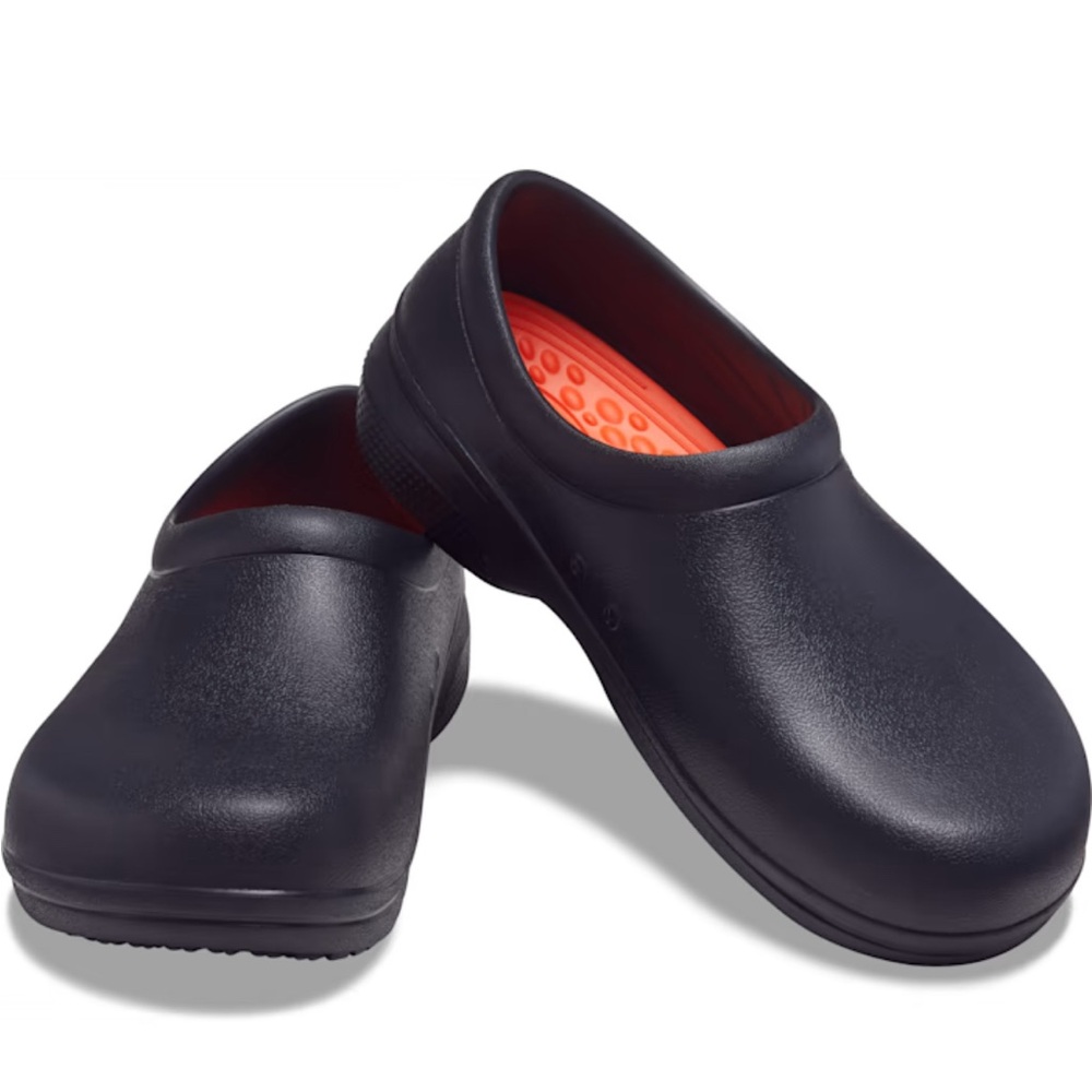 Crocs On The Clock Literide Slip Resistant Work Slip On